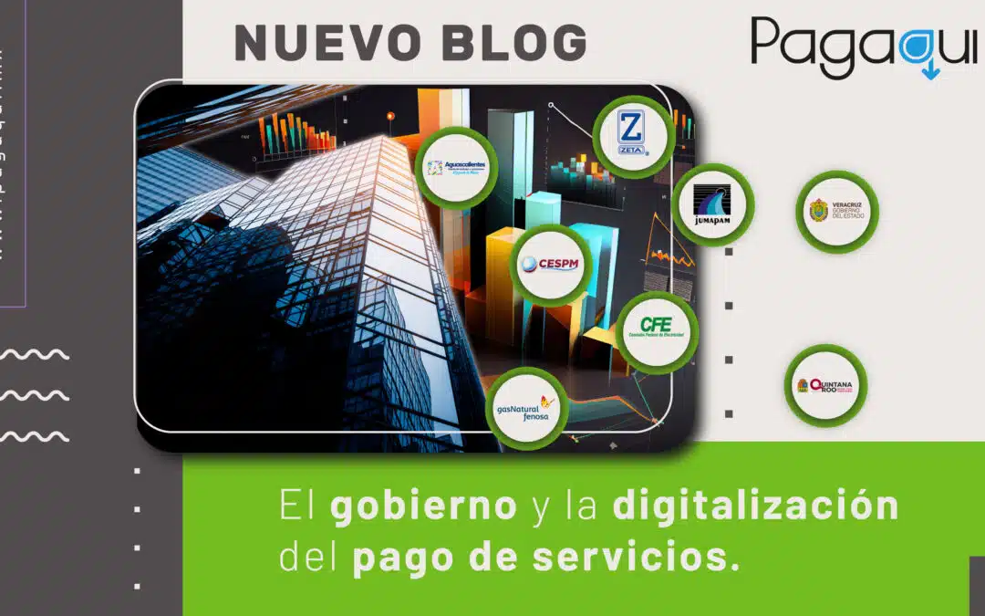 El gobierno y la digitalización del pago de servicios